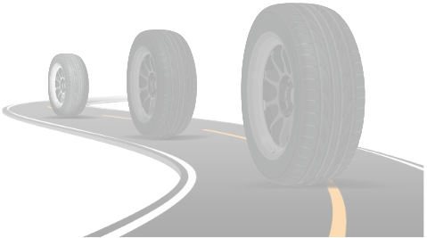 tires on road